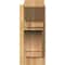 Ekena Millwork Merced Slat Rough Sawn Outlooker, Western Red Cedar, 6"W x 14"D x 14"H OUT06X14X14MRC06RWR - alternate 2